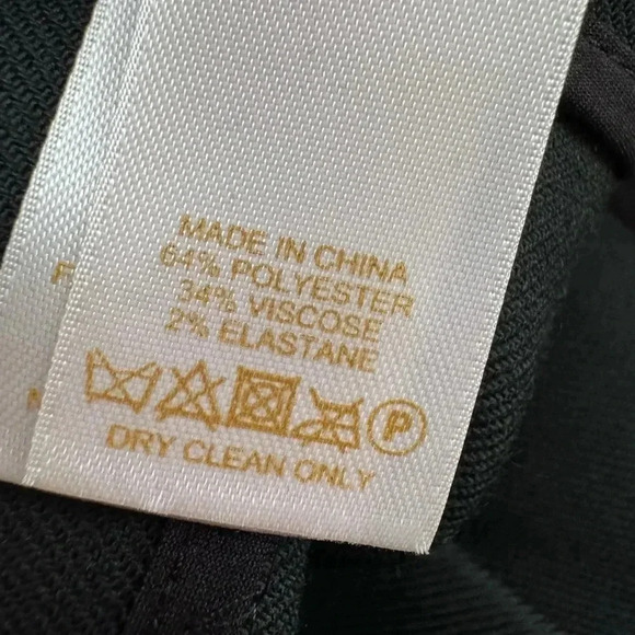Kate Spade New York Poly Blend Black Pencil Skirt size 12 - Picture 9 of 10